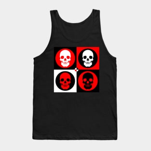 Skull Pattern | Pop Art Tank Top